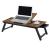 SONGMICS Masa de pat pentru laptop, plabila si reglabila, 71x35x23 cm, maro Household NewTrend