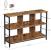 VASAGLE Biblioteca, raft cu 6 unitati de depozitare, din lemn, 33x120x80 cm, maro rustic Household NewTrend