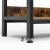 VASAGLE Biblioteca, raft cu 6 unitati de depozitare, din lemn, 33x120x80 cm, maro rustic Household NewTrend