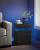VASAGLE Noptiera din MDF cu iluminare LED, culori si intensitate reglabile, 35x40x55cm, negru Household NewTrend