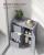 VASAGLE Dulap de baie, din MDF, cu 3 sertare, raft reglabil, 30x60x81cm, gri Household NewTrend