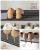 VASAGLE Cuier cu rafturi depozitare pantofi si ​​oglinda, industrial, 35x98x180 cm, maro rustic si negru Household NewTrend