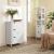 VASAGLE Dulap pentru baie, cu 3 sertare si un raft reglabil cu usa, 60x30x81 cm, alb Household NewTrend