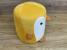 Taburet pentru copii, 28x25cm, maxim 50kg, model pinguin galben Household NewTrend