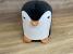 Taburet pentru copii, 28x25cm, maxim 50kg, model pinguin negru Household NewTrend