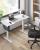 SONGMICS Birou cu reglaj electric pe inaltime, memorie cu 4 inaltimi, 60x140x(72-120)cm, alb Household NewTrend