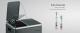 SONGMICS Cos de gunoi din inox cu 2 compartimente colectare selectiva, cu galeti interioare, 2x15litri, gri Household NewTrend
