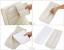 SONGMICS Scaun balansoar din lemn, suport picioare reglabil, maxim 150kg, 55x115x91cm, bej Household NewTrend