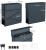 SONGMICS Cutie postala de exterior, pentru gard sau perete, din otel, cu incuietoare, 37x11x37cm, gri antracit Household NewTrend