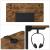 SONGMICS Birou cu reglaj electric pe inaltime, memorie cu 4 inaltimi, 60x120x(72-120)cm, maro rustic Household NewTrend