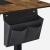 SONGMICS Birou cu reglaj electric pe inaltime, memorie cu 4 inaltimi, 60x140x(72-120)cm, maro rustic Household NewTrend