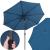 Umbrela terasa gradina, cu manivela si inclinare, diametru 300cm, Albastru Household NewTrend