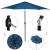 Umbrela terasa gradina, cu manivela si inclinare, diametru 300cm, Albastru Household NewTrend