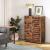 SONGMICS Comoda cu 3 sertare si dulap, 60x30x80cm, maro rustic Household NewTrend