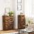 SONGMICS Comoda cu 3 sertare si dulap, 60x30x80cm, maro rustic Household NewTrend