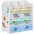 SONGMICS Raft de depozitare jucarii, 7 cutii detasabile din tesatura, 63x30x60cm, alb Household NewTrend