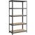 SONGMICS Raft de depozitare metalic, cu rafturi din MDF, 5 polite, max. 600 kg, 200x100x50cm, gri Household NewTrend