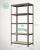 SONGMICS Raft de depozitare metalic, cu rafturi din MDF, 5 polite, max. 600 kg, 200x100x50cm, gri Household NewTrend