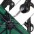 Umbrela de gradina cu brat lateral banana, cu husa, 300cm, verde Household NewTrend