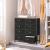 SONGMICS Comoda cu cadru metalic si 8 sertare din textil, stil industrial, 80x30x82cm, maro rustic si negru Household NewTrend