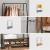 VASAGLE Raft pentru haine cu suport pentru pantofi, 2 polite, 6 carlige laterale, 45x100x160cm, maro rustic Household NewTrend