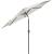 SONGMICS Umbrela de gradina, cu manivela pentru deschidere, sistem inclinare, 300cm, bej Household NewTrend