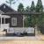 SONGMICS Umbrela de gradina dubla, cu manivela, 460 x 270 cm, gri Household NewTrend