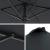 SONGMICS Umbrela de gradina, cu manivela pentru deschidere, sistem inclinare, 200cm, gri Household NewTrend