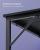 VASAGLE Birou cu cadru din otel, 60x120x75cm, industrial, negru Household NewTrend