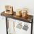 VASAGLE Raft de bucatarie, suport pentru cuptorul cu microunde, cu 3 polite, 60x40x152cm, maro rustic Household NewTrend