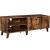 VASAGLE Comoda pentru TV, cu 2 usi si 2 rafturi deschise, 40x140x50cm, maro rustic Household NewTrend