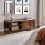 VASAGLE Comoda pentru TV, cu 2 usi si 2 rafturi deschise, 40x140x50cm, maro rustic Household NewTrend