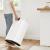 SONGMICS Cos de gunoi din otel cu pedala, galeata interioara plastic, capac inchidere lenta, 50L, 43x32x66cm, alb Household NewTrend