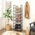 SONGMICS Raft de depozitare pantofi pe 8 niveluri, metal, instalare modulara, 28x46x145cm, negru Household NewTrend