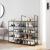 SONGMICS Raft de depozitare pantofi pe 10 niveluri, metal, instalare modulara, 28x45x173cm, negru Household NewTrend