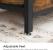 VASAGLE Banca cu lada de depozitare, perna captusita, piele sintetica neagra, 40x80x50cm, maro rustic Household NewTrend