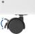 SONGMICS Organizator de jucarii si carti pentru copii, multifunctional, cutie detasabila cu roti, 63x30x70cm, alb Household NewTrend
