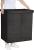 SONGMICS Cos de rufe textil, pliabil, 2 compartimente, saci detasabili, 142L, 60x36x66cm, negru Household NewTrend