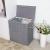 SONGMICS Cos de rufe textil, pliabil, 2 compartimente, saci detasabili, 142L, 60x36x66cm, gri Household NewTrend