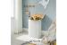 SONGMICS Cos de rufe din bambus, pliabil, cu captuseala detasabila lavabila, 72L, 40x30x60cm, alb Household NewTrend