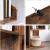 VASAGLE Biblioteca stil arbore, cu 13 rafturi de depozitare, colturi rotunjite, 86x25x140cm, maro rustic Household NewTrend