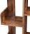 VASAGLE Biblioteca stil arbore, cu 13 rafturi de depozitare, colturi rotunjite, 86x25x140cm, maro rustic Household NewTrend