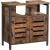 VASAGLE Dulap baie baza lavoar, cu 2 usi, 2 rafturi, 60x30x60 cm, maro rustic Household NewTrend