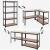 SONGMICS Raft de depozitare metalic, cu rafturi din MDF, 5 polite, max. 875 kg, 180x90x40cm, negru Household NewTrend