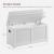 VASAGLE Banca cu spatiu de depozitare, pentru hol sau dormitor, din MDF, 40x100x46cm, alb Household NewTrend