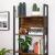 VASAGLE Biblioteca cu 5 rafturi de depozitare, cadru otel, stil industrial, 62x24x165cm, maro rustic si negru Household NewTrend