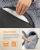 FEANDREA Pat pufos pentru caini si pisici, cu husa detasabila, lavabila, plus moale cu fir lung, 60 cm, gri Household NewTrend