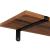 SONGMICS Set 2 rafturi de perete plutitoare, MDF cu efect de lemn vintage, 60x20cm, 15 kg per raft, maro rusic Household NewTrend