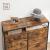 VASAGLE Dulap pantofi din MDF cu ​​4 usi basculante, pentru 12-20 perechi, 98x30x95cm, maro rustic si negru Household NewTrend