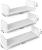 SONGMICS Rafturi plutitoare de perete, set 3 bucati, MDF, 30, 35 si 40 cm, alb Household NewTrend